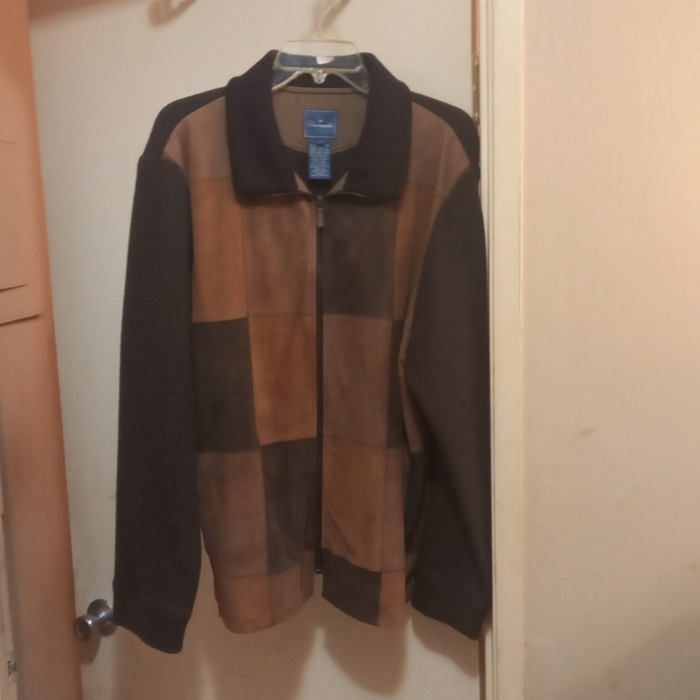 Large faconnable jacket multi-color